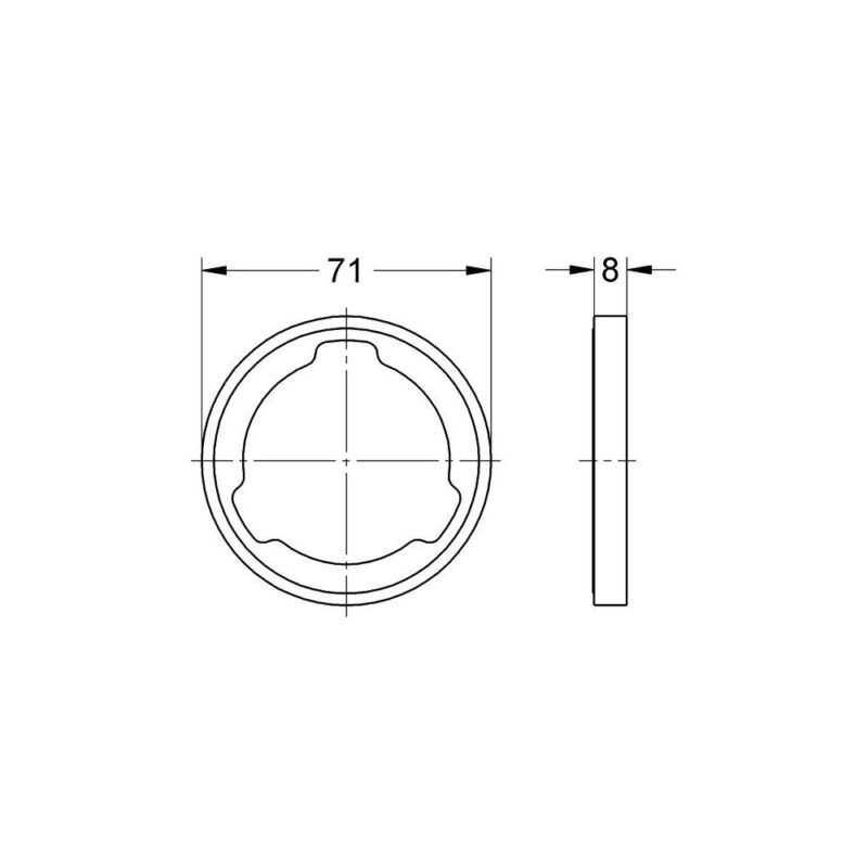 Grohe Rainshower Spacer 27180