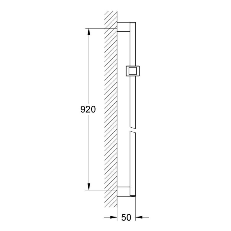 Grohe Euphoria Cube Shower Rail 900mm 27841