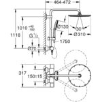 Grohe Rainshower Smartactive 310 Shower System 27966