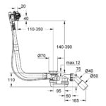 Grohe Talentofill Inlet-, Pop-Up & Waste-System Special 28991