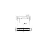 Grohe 4/5-Hole Bath Combination Baseframe 29037