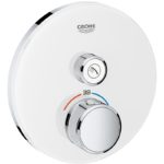Grohe Smartcontrol Thermostat with One Valve 29150 White