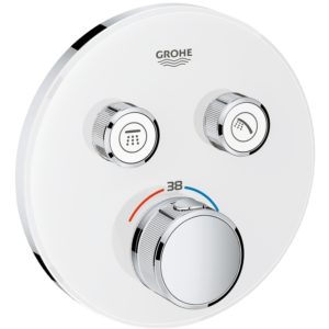 Grohe Smartcontrol Thermostat with 2 Valves 29151 White