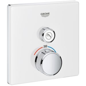 Grohe Smartcontrol Thermostat with One Valve 29153 Moon White