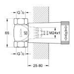 Grohe Concealed Stop Valve 1/2" 29811