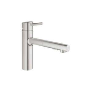 Grohe Concetto Single-Lever Pull Out Sink Mixer 30273 Supersteel