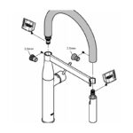 Grohe Essence Kitchen Hose 30321 Yellow