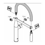 Grohe Essence Kitchen Hose 30321 Orange