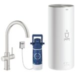 Grohe Red Duo Tap & L Size Boiler 30328 Supersteel