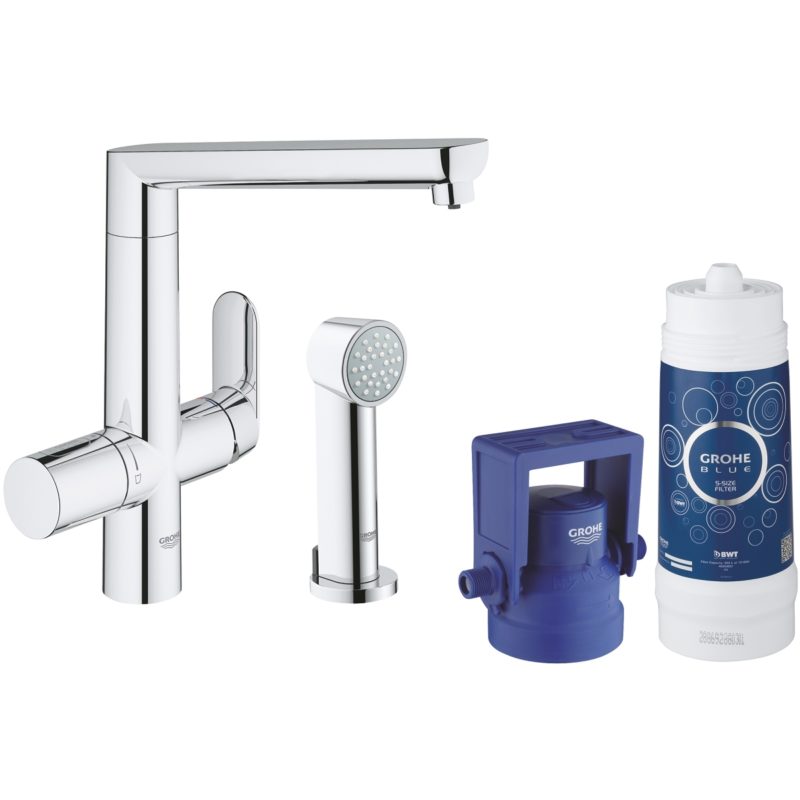 Grohe Blue K7 Pure Starter Kit with Side Spray 31354