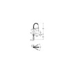 Grohe K7 Single-Lever Mono Sink Mixer 1/2" 31379 Supersteel