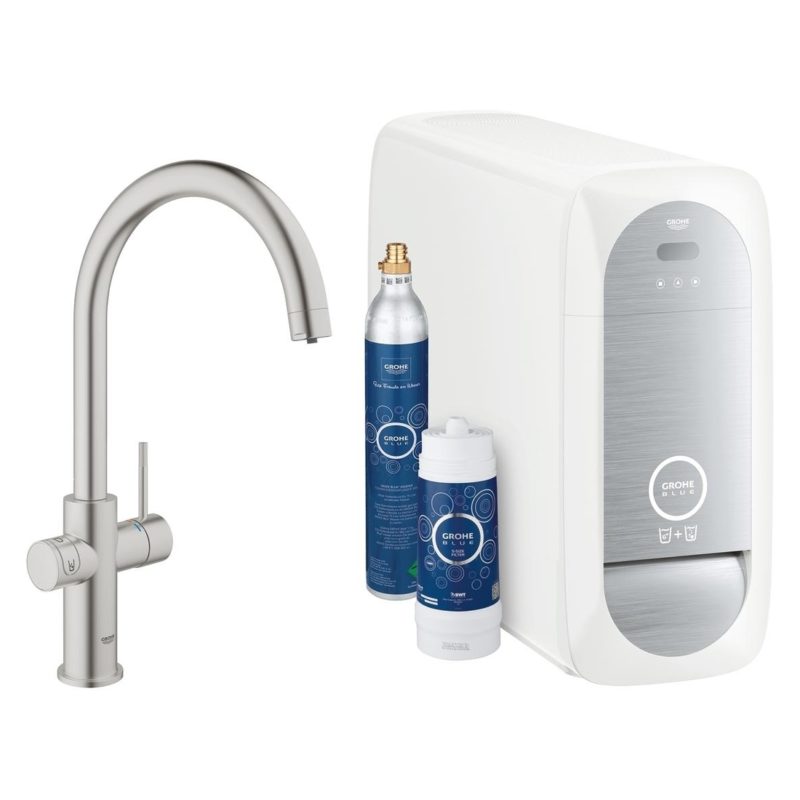 Grohe Blue Home Duo C-Spout 31455 Supersteel