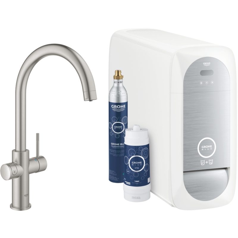 Grohe Blue Home C-Spout Duo 31455 Supersteel