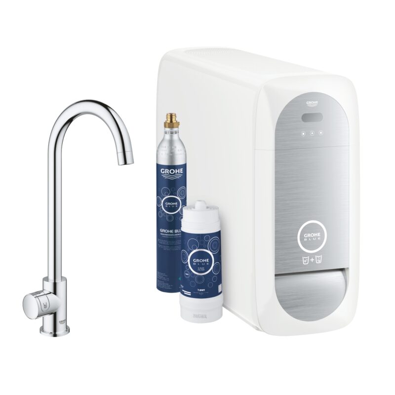 Grohe Blue Home Mono C-Spout Starter Kit 31498