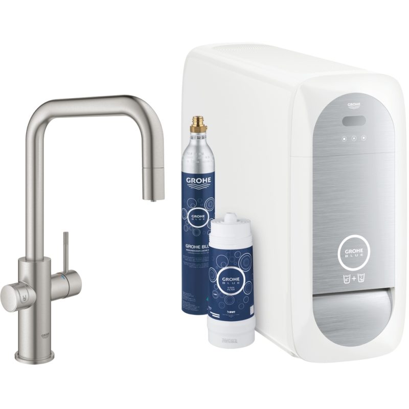 Grohe Blue Home U-Spout Duo 31543 Supersteel