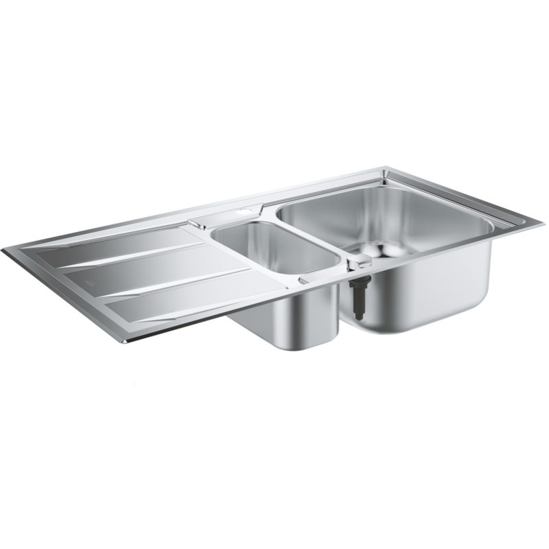 Grohe K400+ Stainless Steel Sink with Drainer 31569