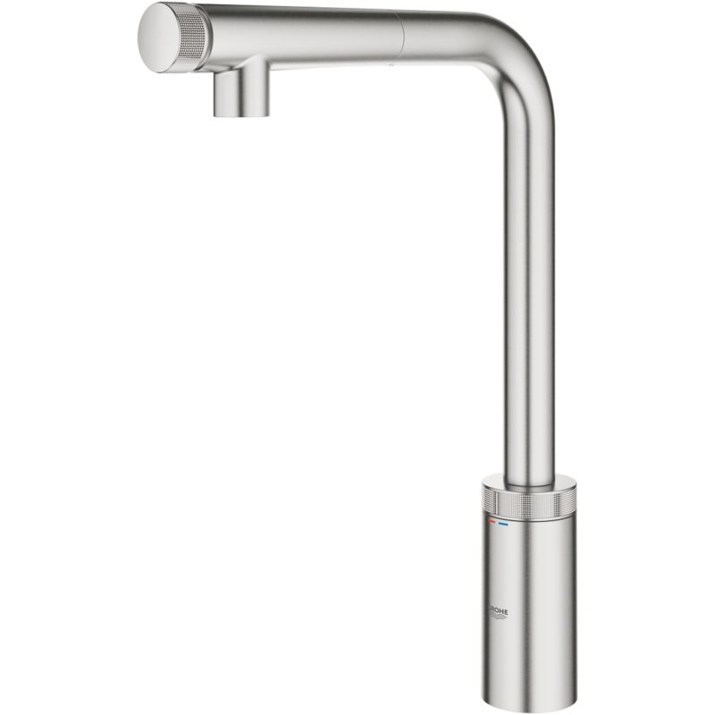 Grohe Minta SmartControl Sink Mixer with Pullout 31613 Supersteel