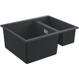 Grohe K500 60-C 55.5/46 1.5 Rev Sink with Drainer 31648 Black