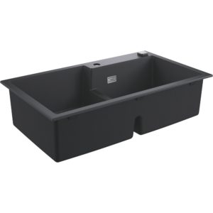 Grohe K500 90-C 86/50 2.0 Rev Sink with Drainer 31649 Black