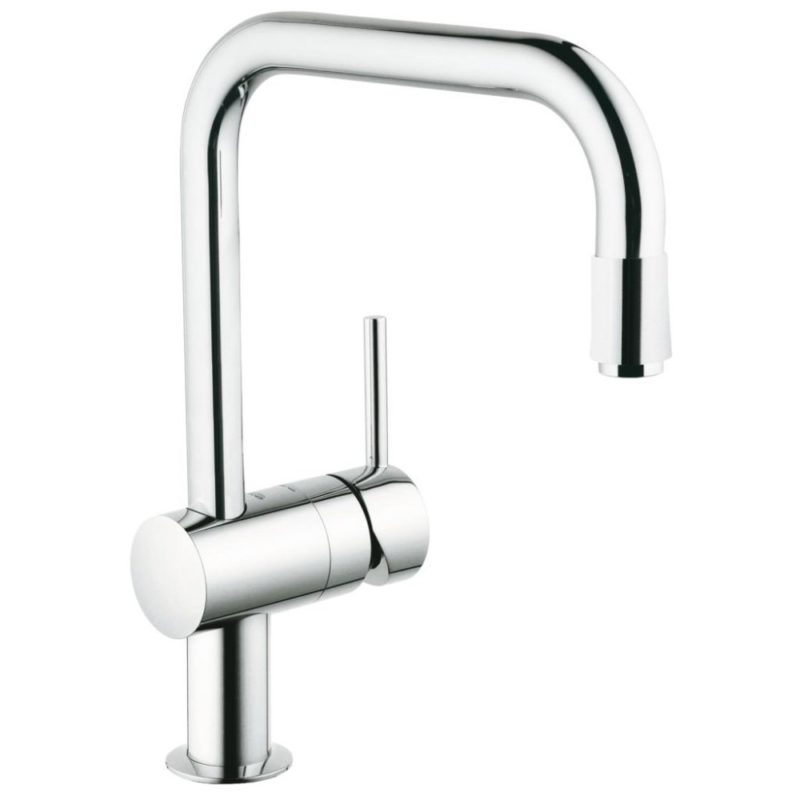 Grohe Minta Sink Mixer with Pull Out Spout 1/2" 32067 Chrome
