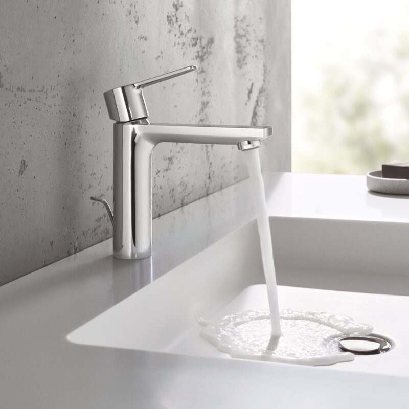 Grohe Lineare Basin Mixer Tap S-Size 32114 Chrome