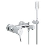 Grohe Concetto Wall Mounted Bath/Shower Mixer & Kit 1/2" 32212