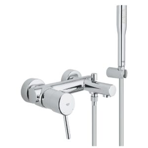 Grohe Concetto Wall Mounted Bath/Shower Mixer & Kit 1/2" 32212