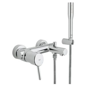 Grohe Concetto Wall Mounted Bath/Shower Mixer & Kit 1/2" 32212