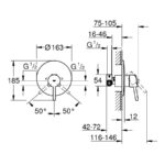 Grohe Concetto Single-Lever Shower Mixer 1/2" 32213