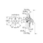 Grohe Concetto Single-Lever Bath/Shower Mixer 1/2" 32214