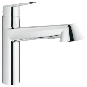 Grohe Eurodisc Cosmopolitan Sink Mixer with Pull Out 1/2" 32257