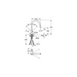 Grohe Minta Sink Mixer Tap with Pull-Out 32321 Supersteel