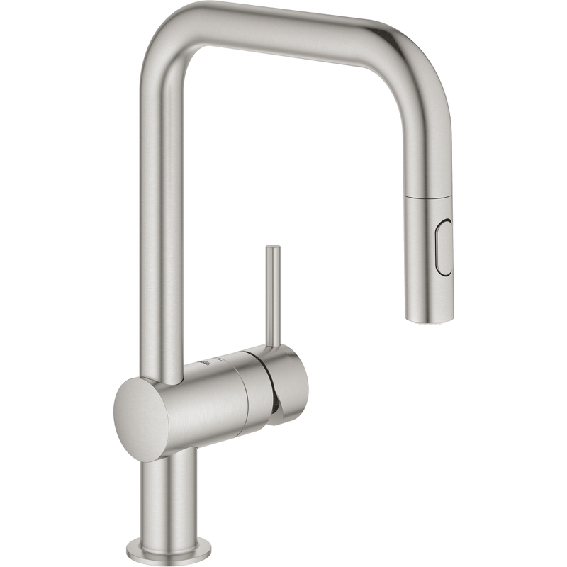 Grohe Minta Sink Mixer 32322 Supersteel Grohe Minta Sink Mixer 32322 Supersteel
