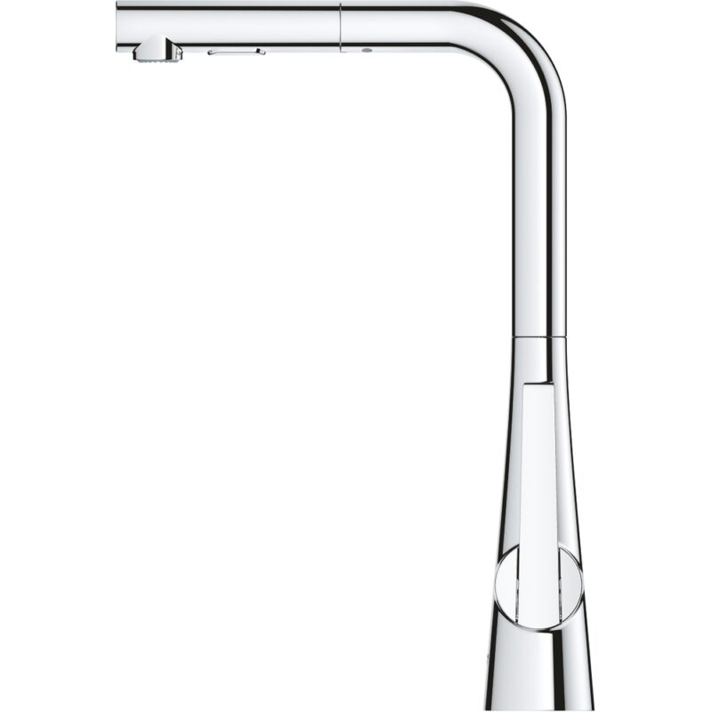 Grohe Zedra L-Spout Sink Mixer with Pull Out Spray 32553