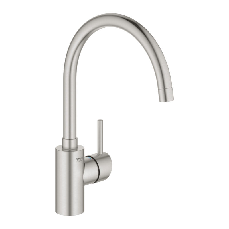 Grohe Concetto High Spout Sink Mixer 32661 Supersteel