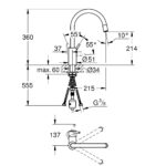 Grohe Concetto High Spout Sink Mixer 32663