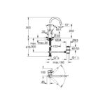 Grohe Eurosmart Cosmopolitan Basin Mixer with Pop Up Waste L-Size 32830