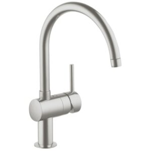 Grohe Minta Mono Sink Mixer 1/2" 32917 Supersteel