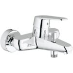 Grohe Eurodisc Cosmopolitan Wall Bath/Shower Mixer 1/2" 33390