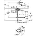 Grohe Eurostyle Bidet Mixer Tap S-Size 33565