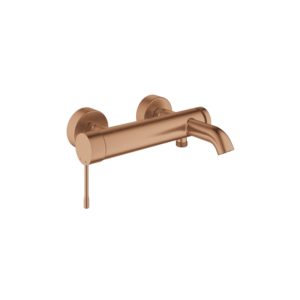 Grohe Essence Bath/Shower Mixer Tap 33624 Brushed Warm Sunset