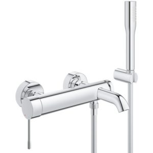 Grohe Essence Single-Lever Bath/Shower Mixer 1/2" 33628 Chrome