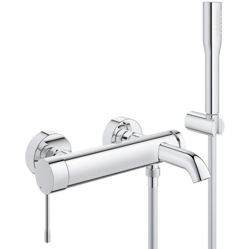 Grohe Essence SingleLever Bath/Shower Mixer 1/2" 33628 Chrome