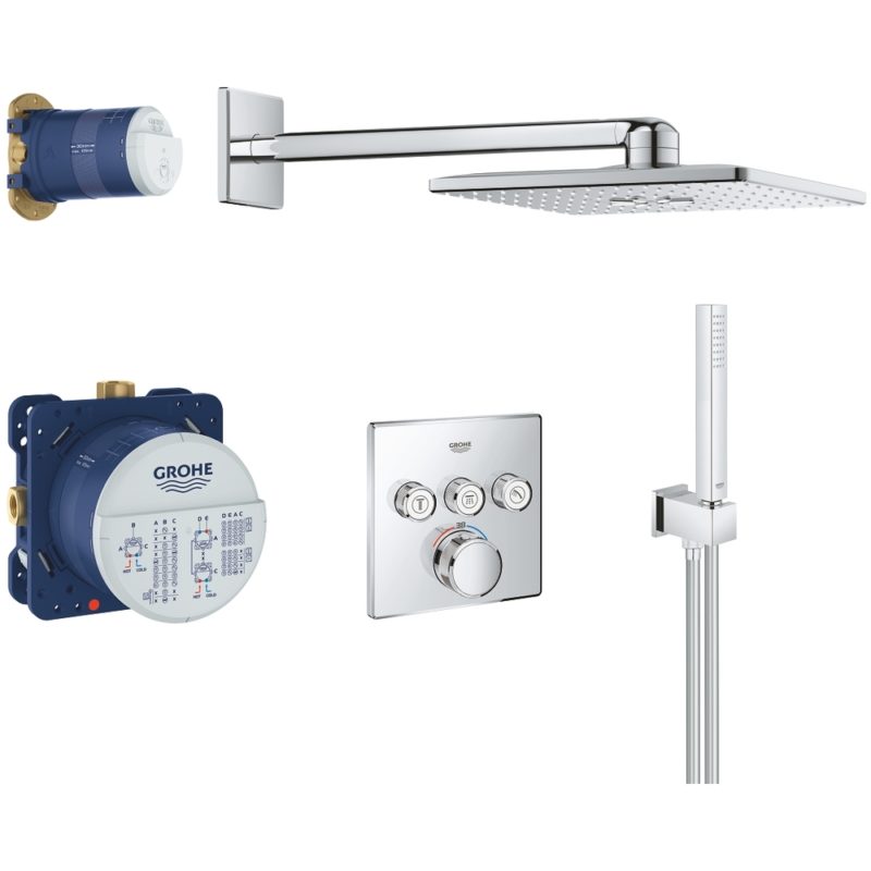 Grohe Grohtherm Smartcontrol Cube Perfect Shower Set 34706