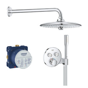 Grohe Grohtherm SmartControl Mixer Bundle Round 34744