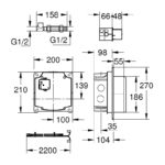 Grohe Concealed Mounting Box 36264