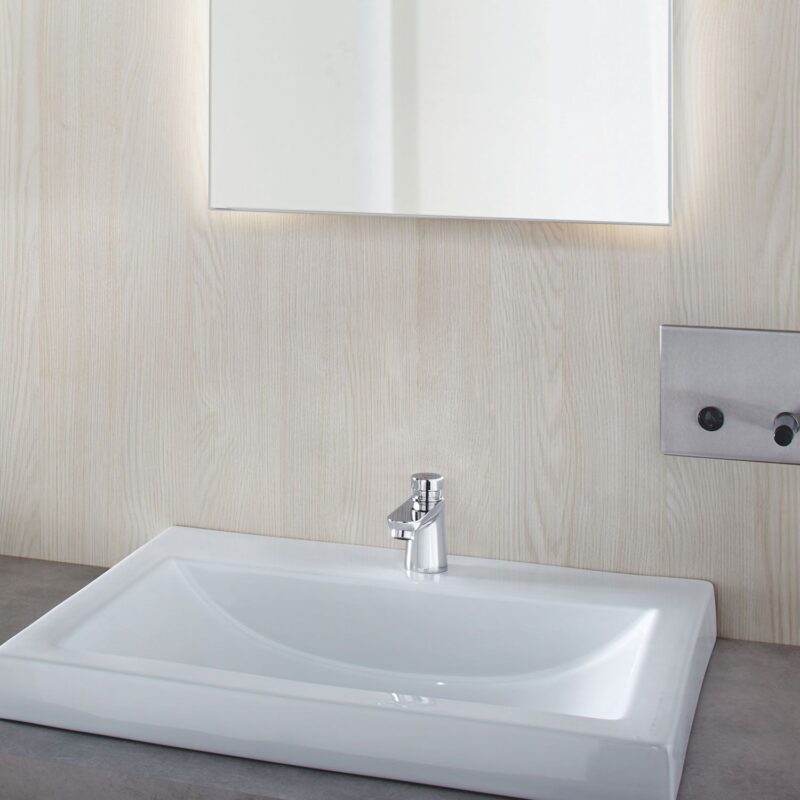 Grohe Euroeco Cosmopolitan T Self-Closing Pillar Tap 1/2" 36265