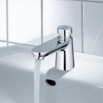 Grohe Euroeco Cosmopolitan T Self-Closing Pillar Tap 1/2" 36265