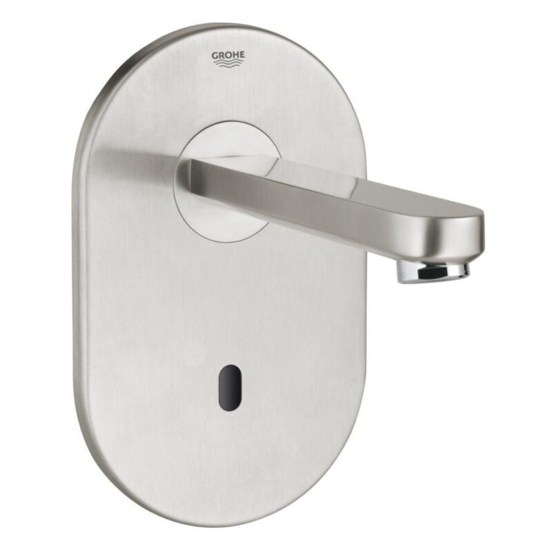 Grohe Eurosmart Cosmopolitan E Infra-Red Wall Tap 36335 Steel