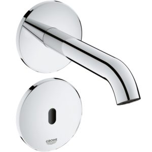 Grohe Essence E Infra-Red Electronic Wall Basin Tap 36447 Chrome